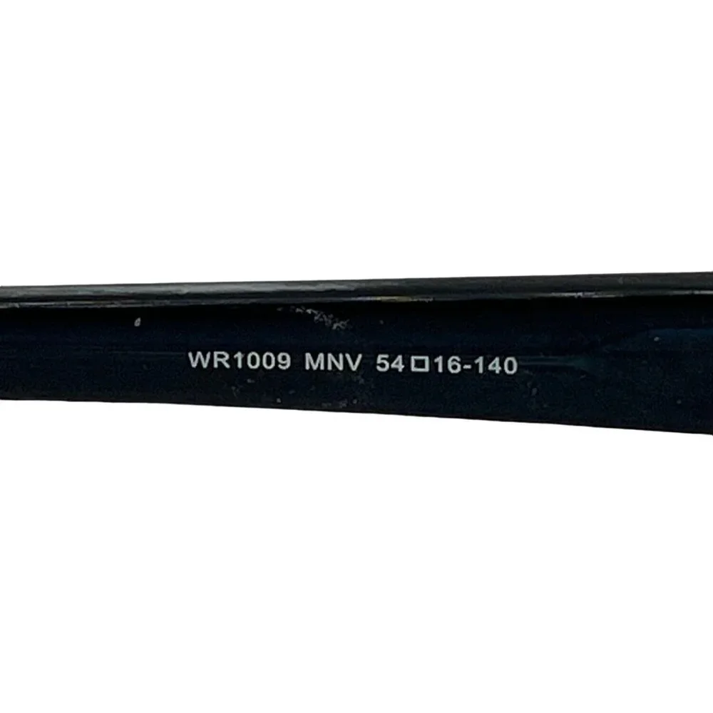 William Rast WR1009 Mens Blue Rectangle FRAMES ONLY MNV 54-16-140 Includes Case - Picture 9 of 12